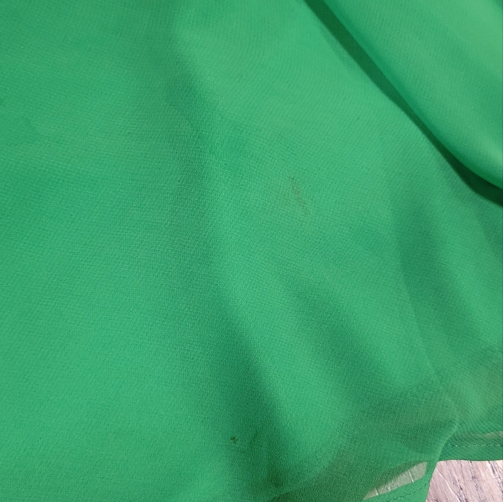 Funky Soul Sz S Chic Green Halter Mini Dress - Picture 8 of 12